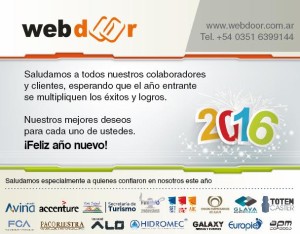 Saludo 2015 - Webdoor